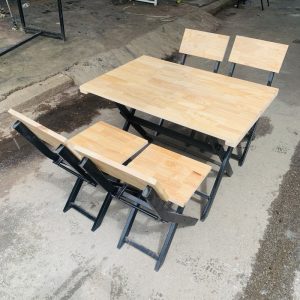 Bàn ghế quán ăn vặt