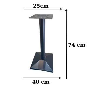 Chân bàn vuông đế vát